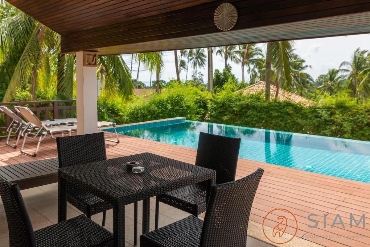 Sweet Heaven Villa 2Br Private Pool & Jungle View Szamuj-sziget Kültér fotó